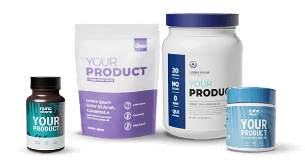 Sample Supplements product creative from the FPI Social Video engine